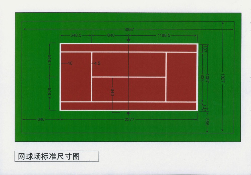 硅PU網(wǎng)球場